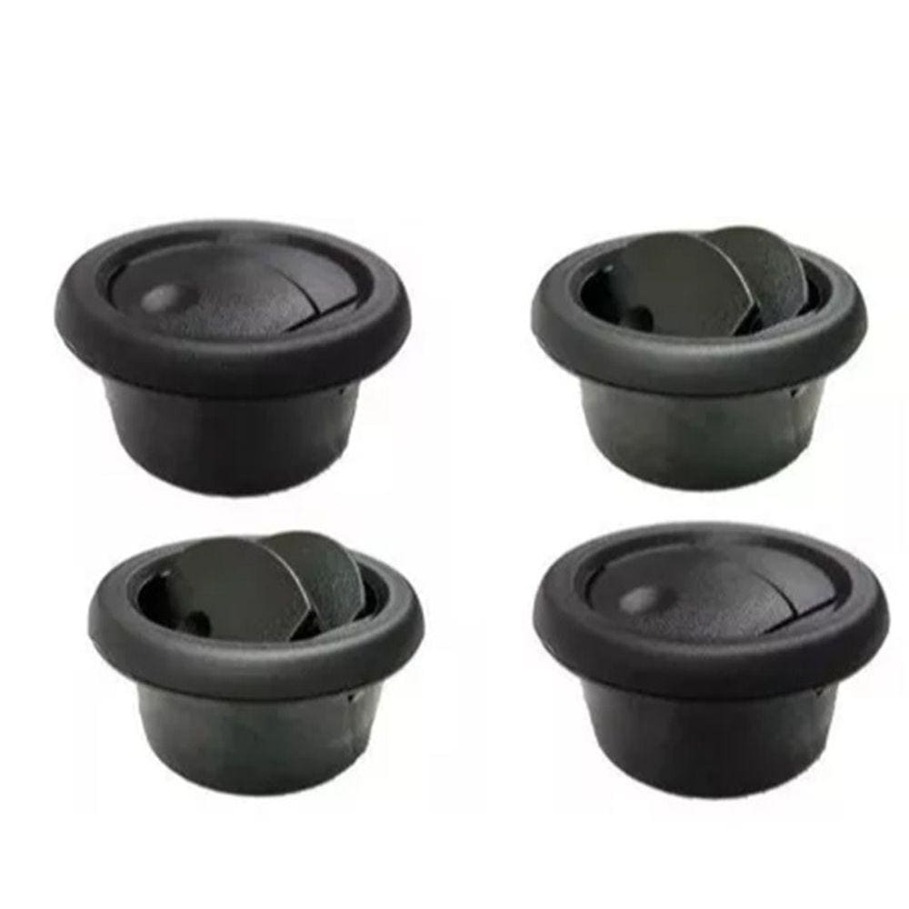 Conjunto De Difusor Ford Ka 4 Peças Preto 2008 A 2013