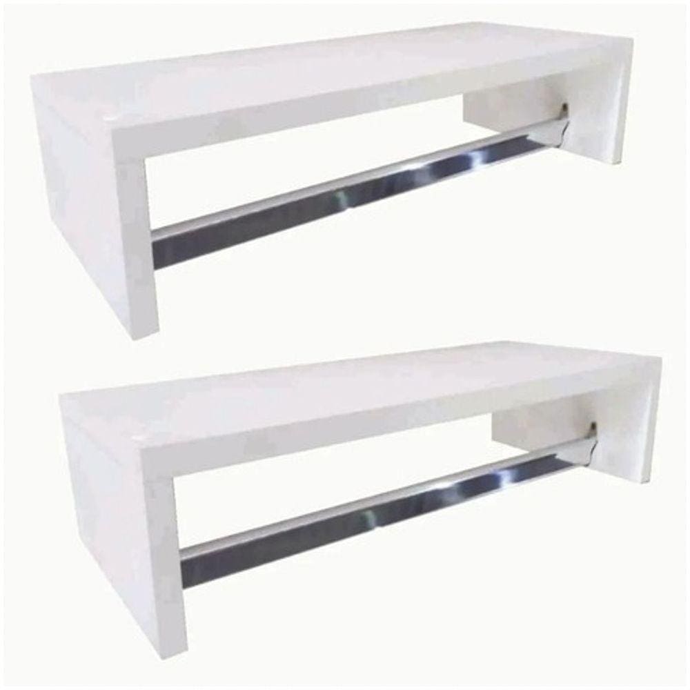 Conjunto 2 Cabideiros De Parede Para Bancada