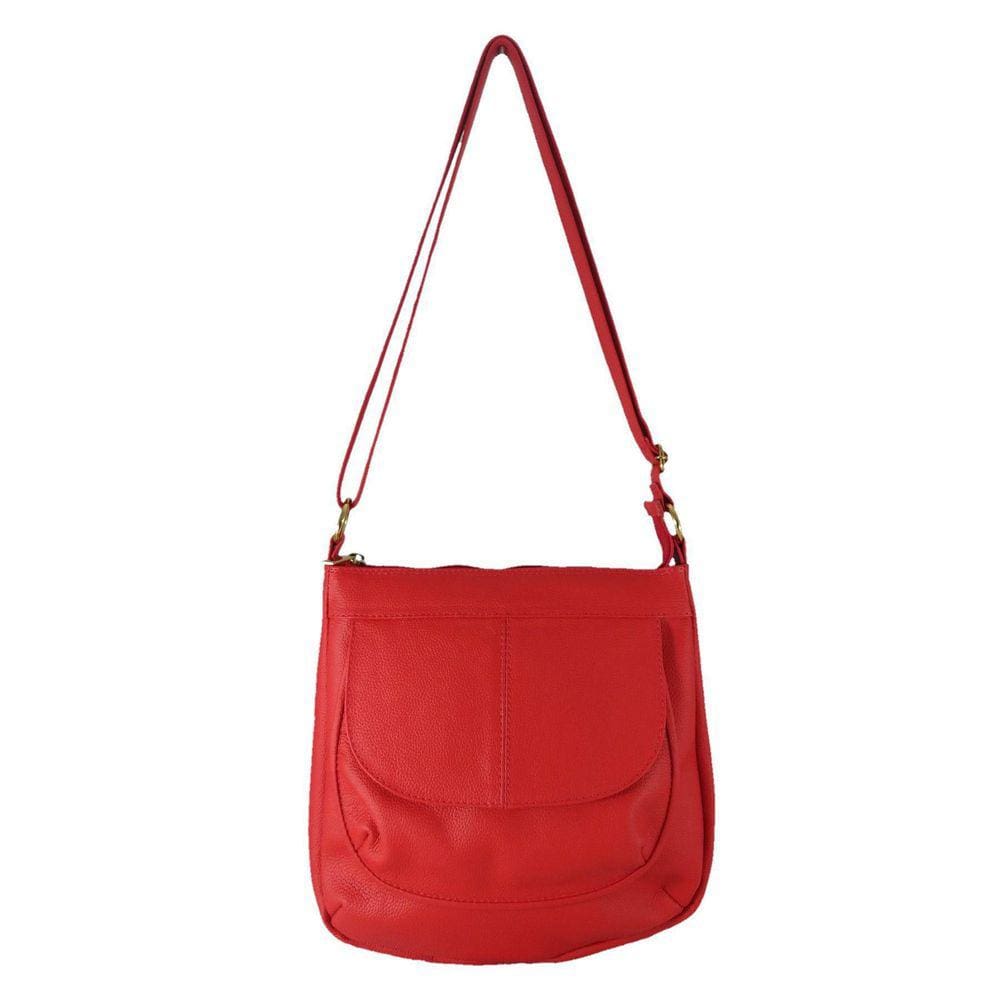 Bolsa Transversal Topgrife Couro Vermelho