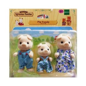 Sylvanian Families Família dos Porcos - Epoch Magia