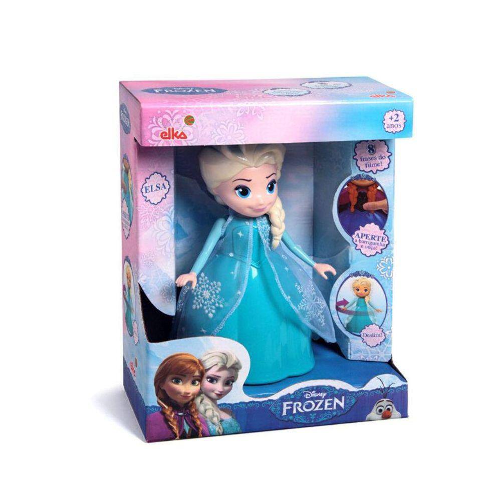 Conjunto - Disney Frozen - Boneca Elsa e Nokk - Mattel