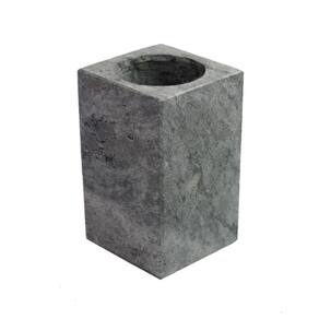 Porta Escova de Dente Pia Bancada em Pedra Sabão 11x7cm
