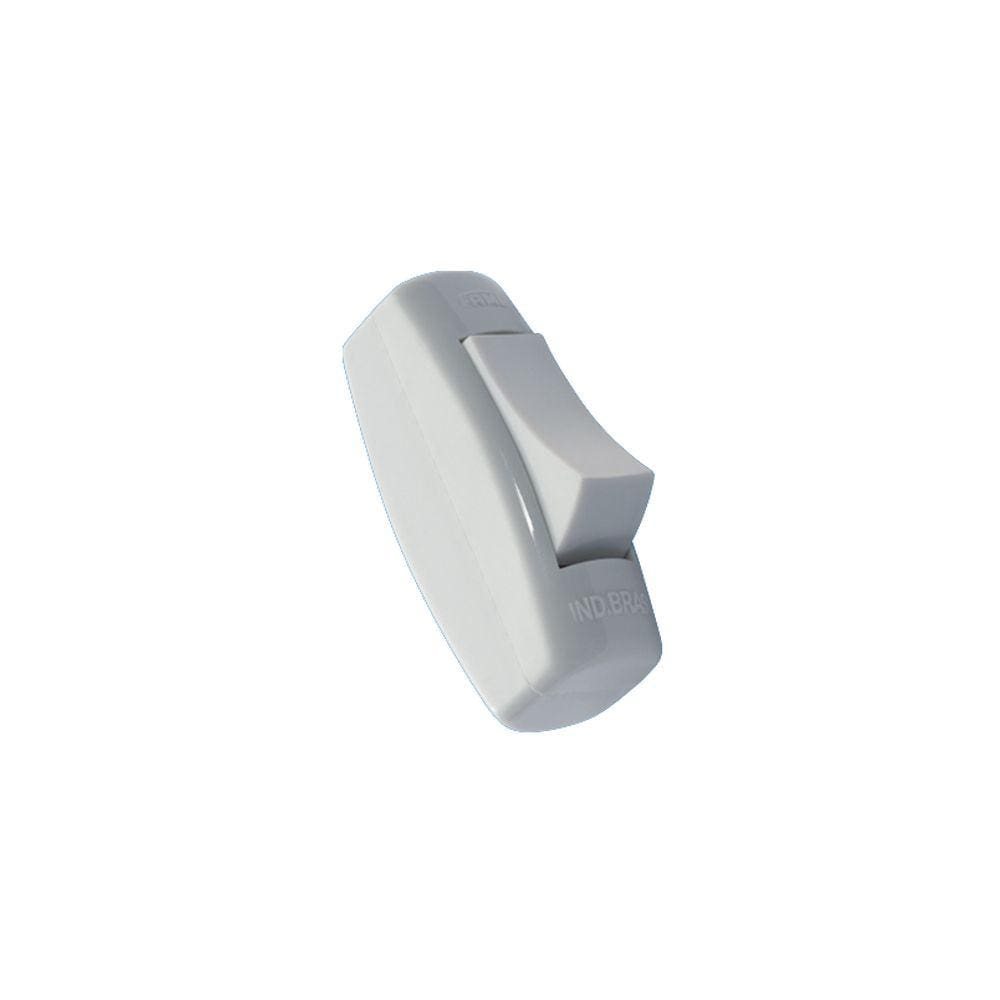 Interruptor Pêra Simples 06A/250V - Cinza - FAME (0399)