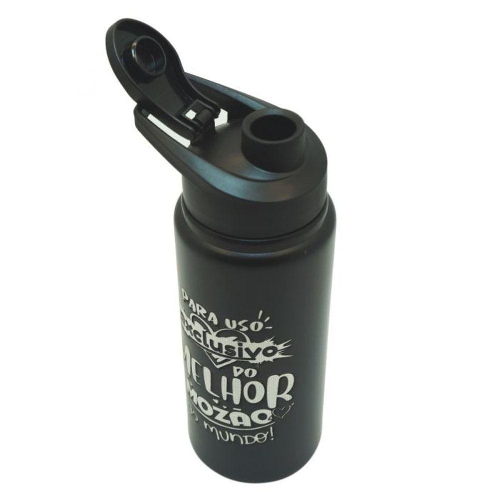 Squeeze Preto Com Bico 600 Ml Melhor Mozão - CEBOLA 99823