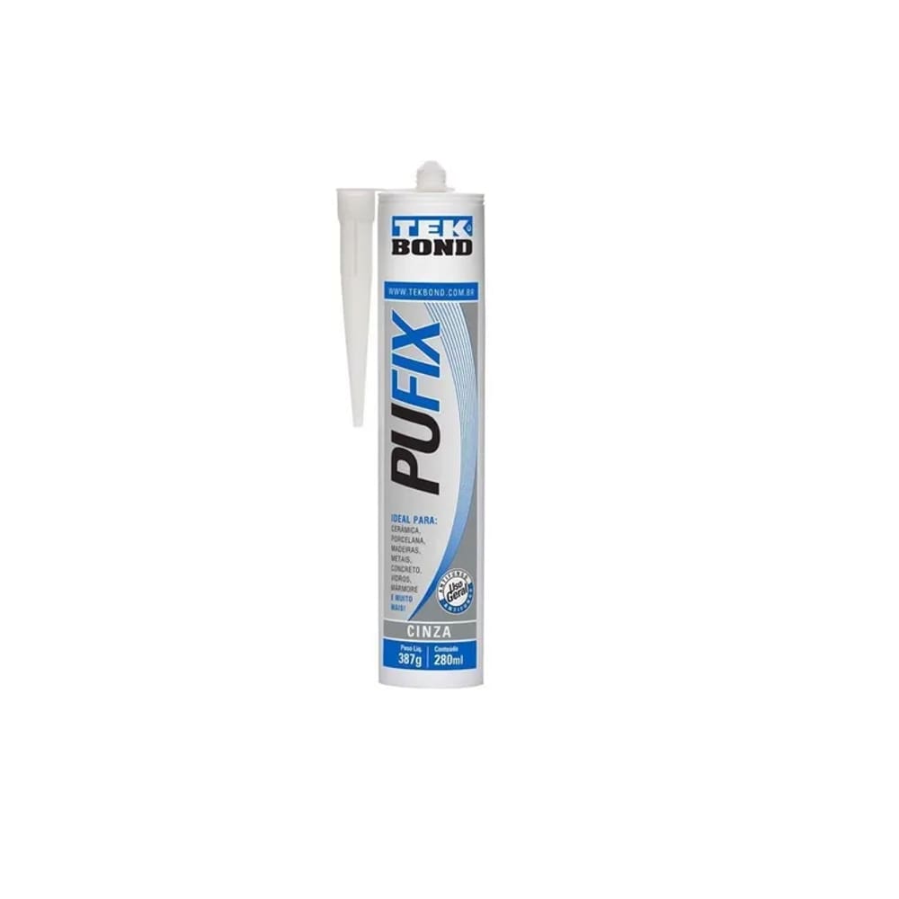 Adesivo Pu Fix Cinza 387g - TEKBOND (21081038700)