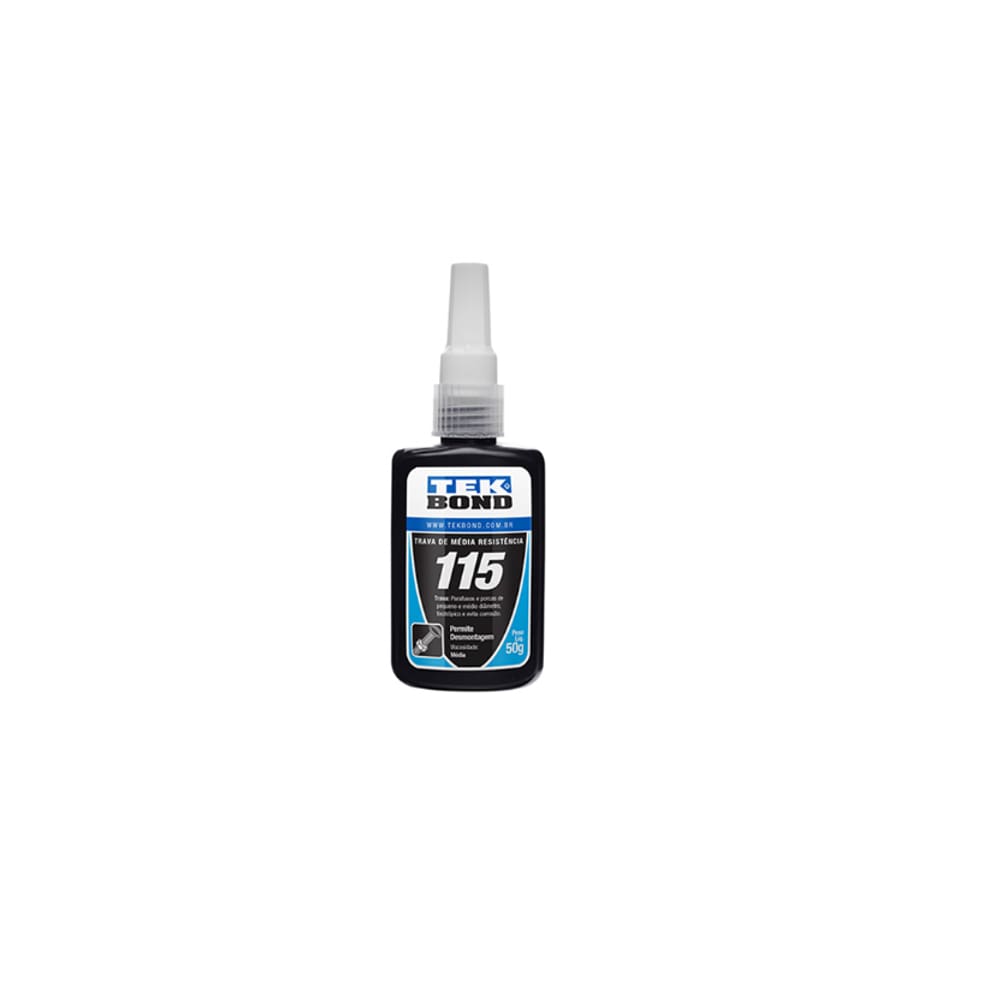 Adesivo Trava Rosca/Parafusos 115 - 50g - TEKBOND (10111004306)