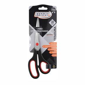 Tesoura Multiuso Em Aço Cabo Preto 21cm Te2101 Brw 01un