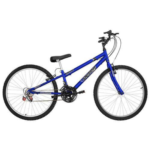 Bicicleta Aro 26 Ultra Bikes Feminina Bicolor 18 Marchas Freios V-Brake