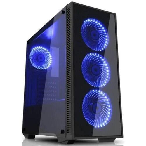 Pc Gamer Completo Neologic Streamer Nli83666 Intel I5 10400F 16Gb (Gtx1650  4Gb) Ssd 240Gb + Hd 1Tb 400W 80 Plus + 2 Monitores 21 + Cadeira - Faz a Boa!