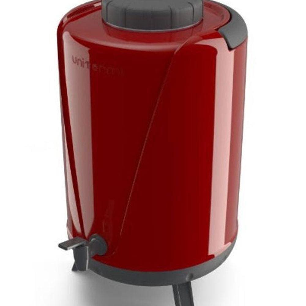 Botijão Arezzo 10L Com Torneira Vermelha