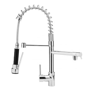 Torneira De Cozinha Gourmet Monocomando Baixa 50 Cm Com Ducha