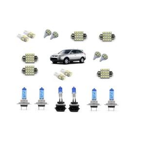 Kit Lâmpadas Super Branca + Led Hyundai Vera Cruz