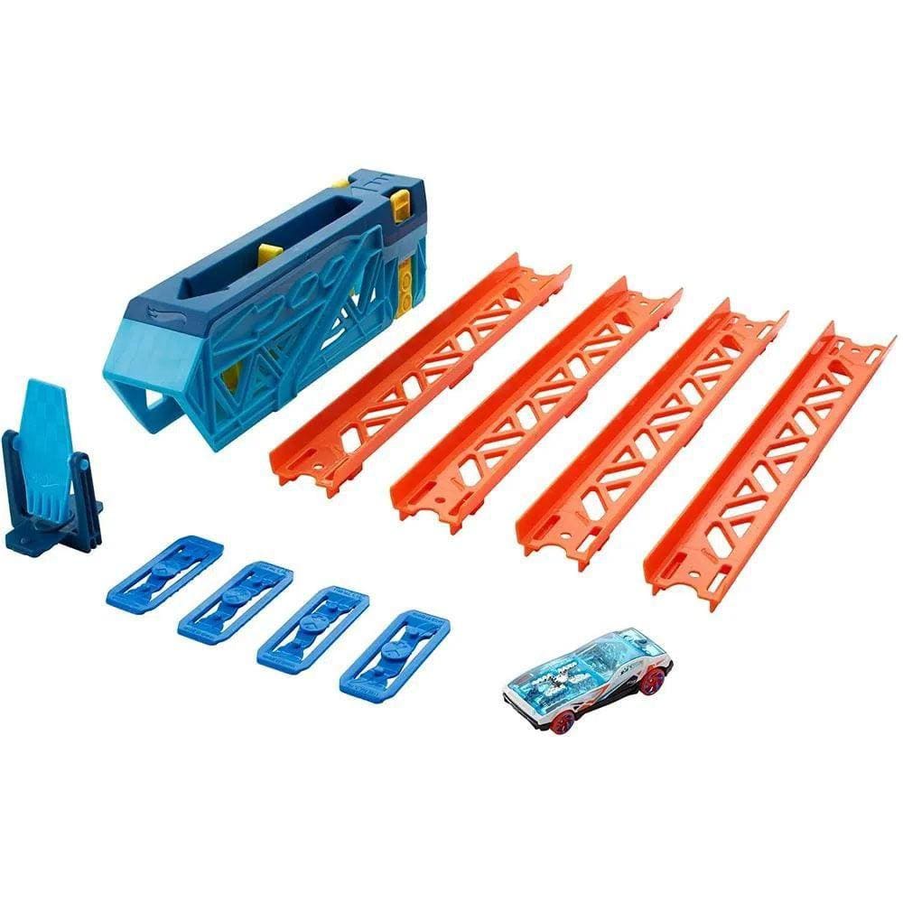 Hot Wheels City Jet Jump Airport Track Set 