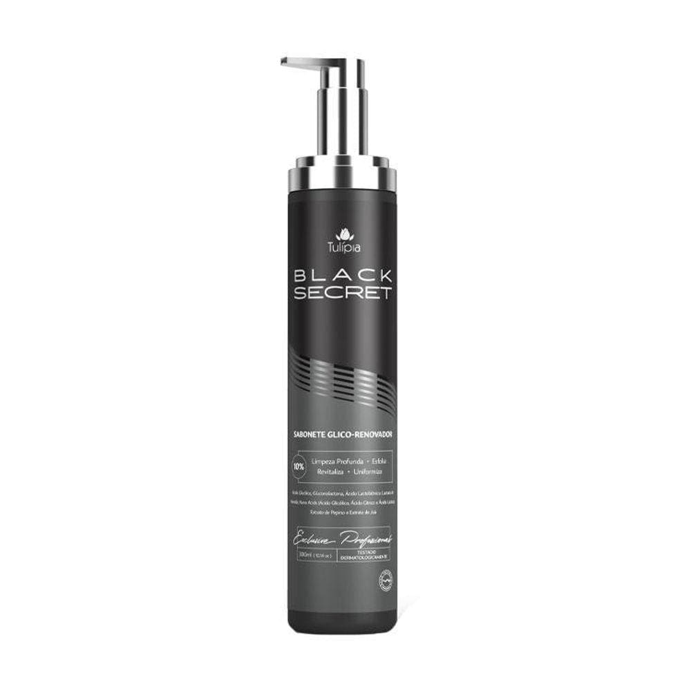 Black Secret Sabonete Glico-Renovador 300Ml