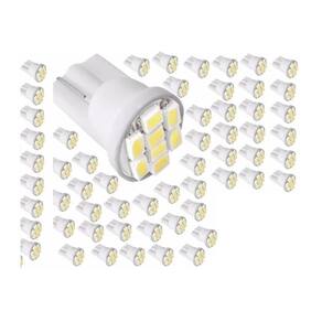 80 Leds Lâmpada T10 8 Leds Smd Pingo Luz W5W 1026 Automotiva