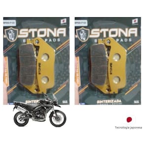 Pastilha freio dianteira Stona Sint Tiger 800 XR 2018 2019.