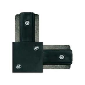 Conector Emenda L Para Trilho Eletrificado Preta St496