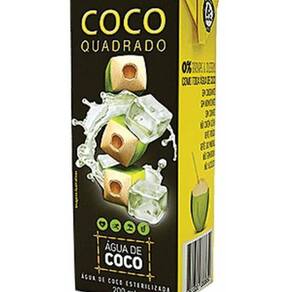 Água De Cocô Quadrado 20 Caixinhas 200Ml - Atacado