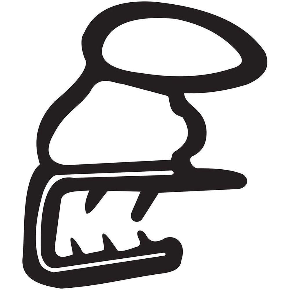 Par De Borrachas Da Porta Elba Fiorino Pick-up Uno Premio