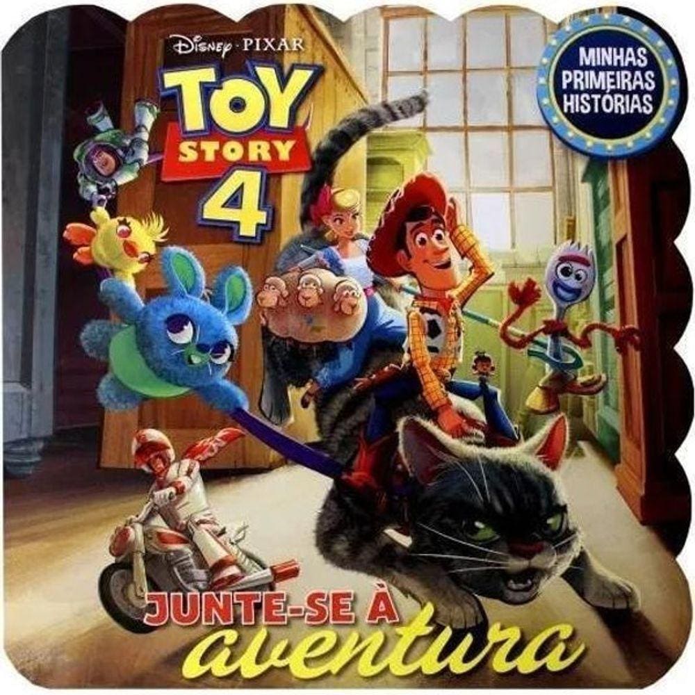 Livro Minhas Primeiras Histórias - Disney - Toy Story 4