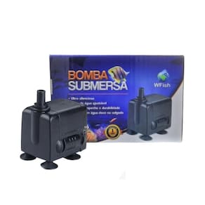 Bomba Submersa Wf-450 Wfish 450L/H Para Aquários Fontes 220V