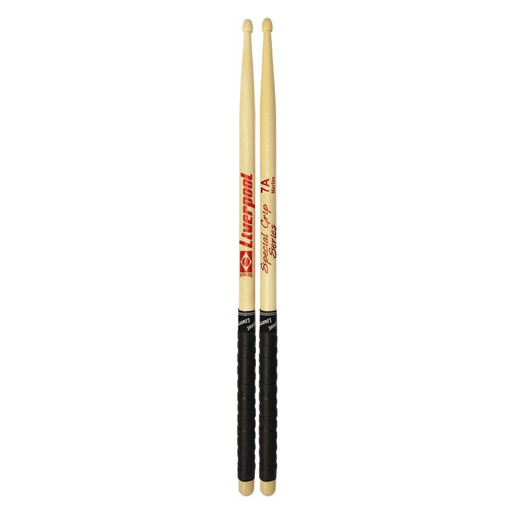 Baqueta Ponta de Madeira 7A Liverpool SG 7AM Special Grip
