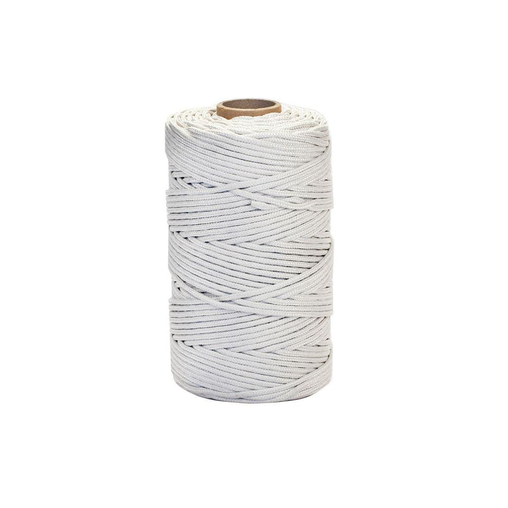 Corda Seda Branca 6mm Rolo 150 metros Beltools