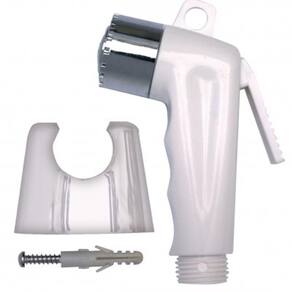 Gatilho Para Ducha ABS Branco Ponta Cromada 1/2 - Emmeti