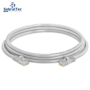 Patch Cord Cat5E SpeedLan 2M Conexão Pc Not Tv CZ