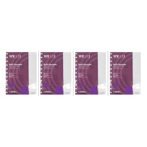 Kit 4 Refil Caderno Inteligente Pautado Grande 90g 50 Folhas