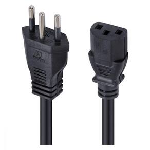 Cabo De Força Tripolar Para Fonte 3x0,75 Mm 250v 2 Metros - Pc / 10