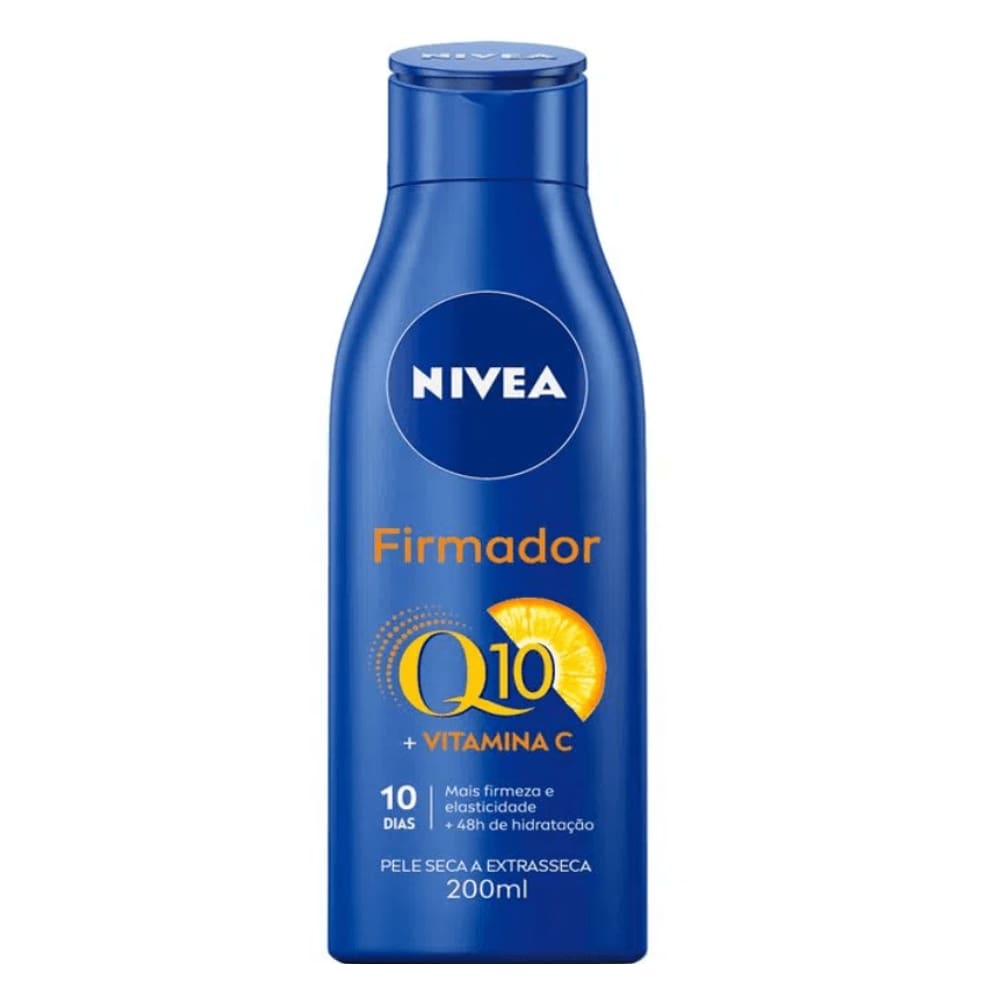 Creme Hidratante Corporal Firmador Nivea Q10 Vitamina C Pele Seca 200ml