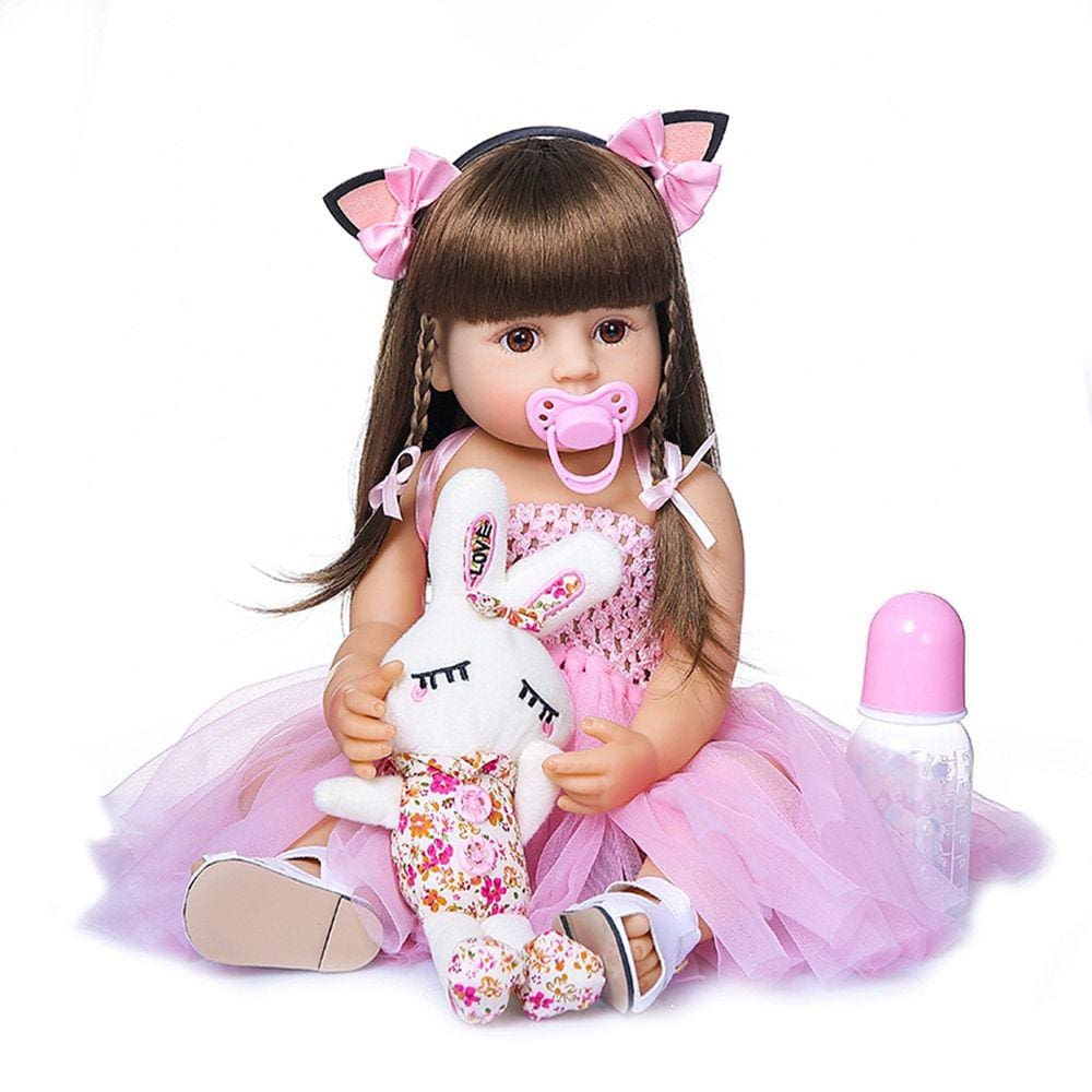 Bebe reborn boneca princesa original realista fada promocao casas bahia