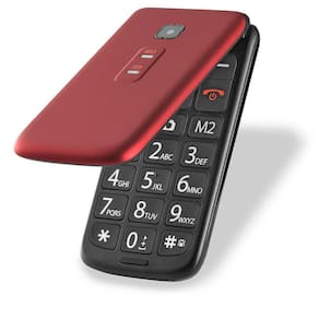Celular Flip Vita Multilaser Dual Chip e Mp3 - Vermelho - P9021