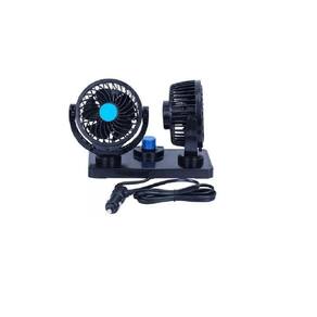 Ventilador Automotivo Duplo 24V Ajustável Forte 2 Velocidade
