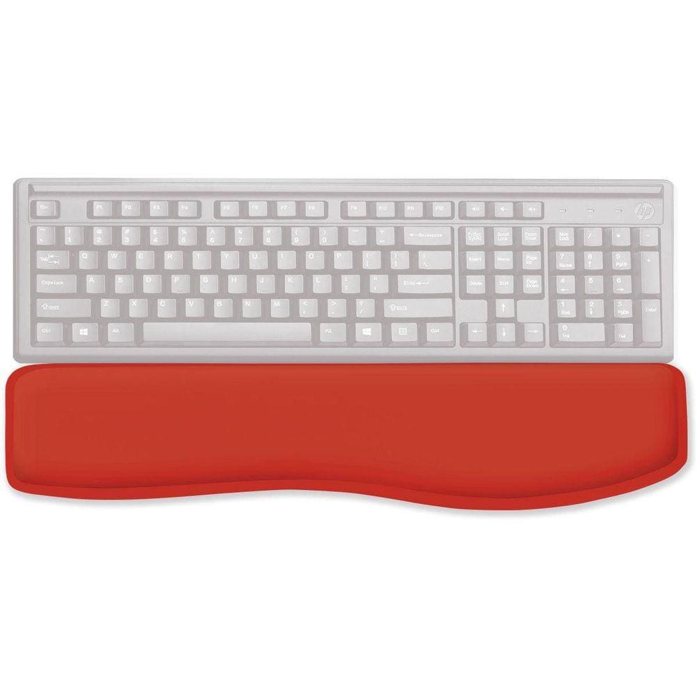 Descanso Ergonomico Apoio De Punho P/Teclado Verm.