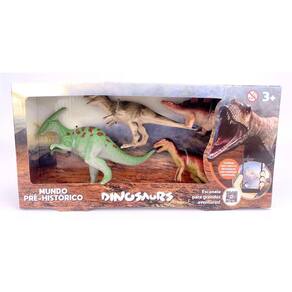 Figura - Mundo Dinossauro - Apatossauros de Vinil - DB Play