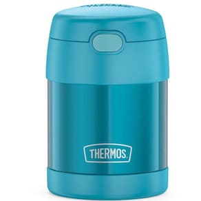 Pote Térmico Funtainer Thermos - Azul Com Colher 290Ml