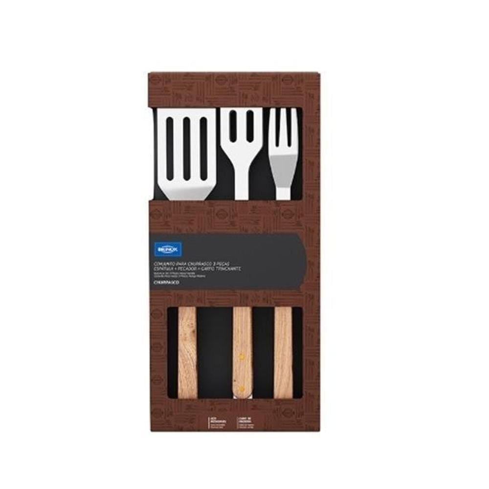 Conjunto 3 Peças Churrasco - 12966