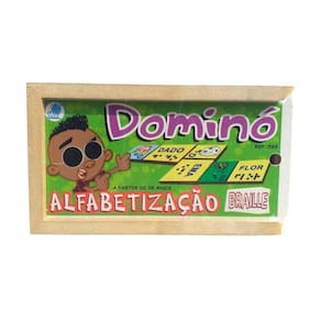 Dominó Educativo Alfabetização Braille - Simque