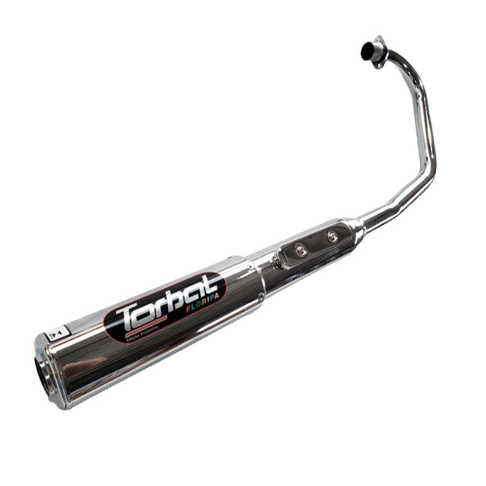 Escapamento Torbal Floripa Cromado Cg 150 Ks Es 2004-2008