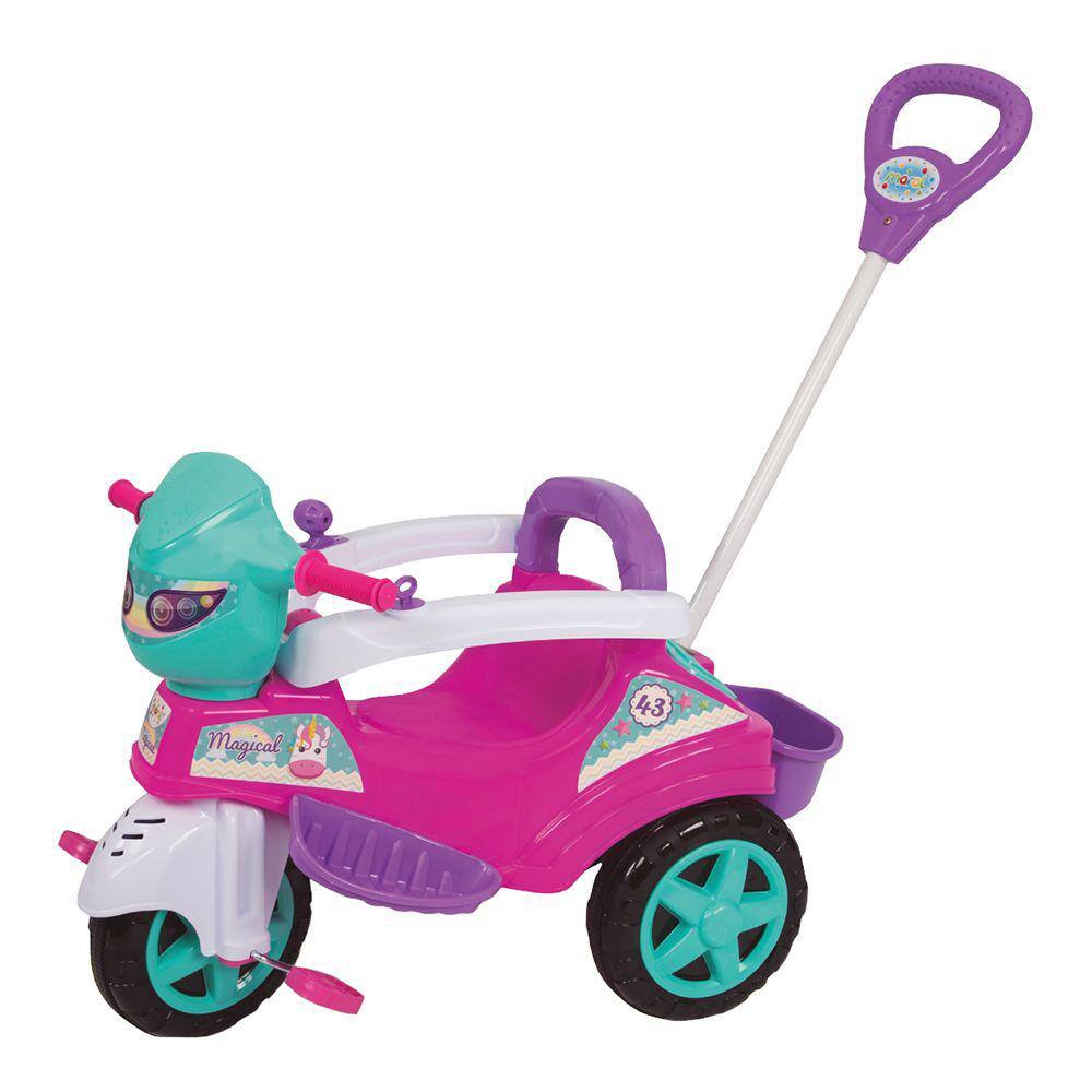 Velotrol empurrador de bebe | Casas Bahia