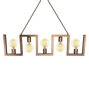 Lustre Pendente Lumix LN1014 Cobre E27 Bivolt