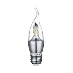 Lâmpada Vela Led 4W E27 Chama Bivolt
