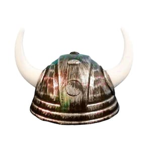 Capacete Viking Dourado com Chifres Infantil
