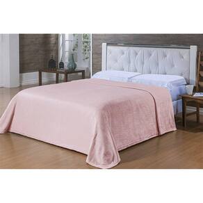 Cobertor Toque de Seda 220x240 Rosê Niazitex