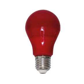 Lâmpada Bulbo Led 6w A60 E27 Color Vermelho Bivolt