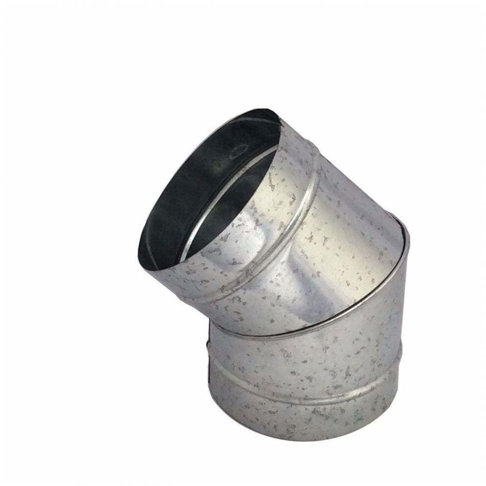 Curva Galvanizada 45° De 100 Mm De Diâmetro