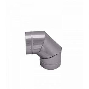 Curva Cotovelo Galvanizada 90° De 200 Mm De Diâmetro