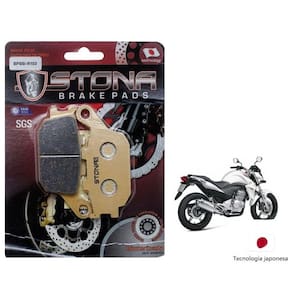 Pastilha freio traseira ST Sinterizada CB 300 C/ ABS 2013